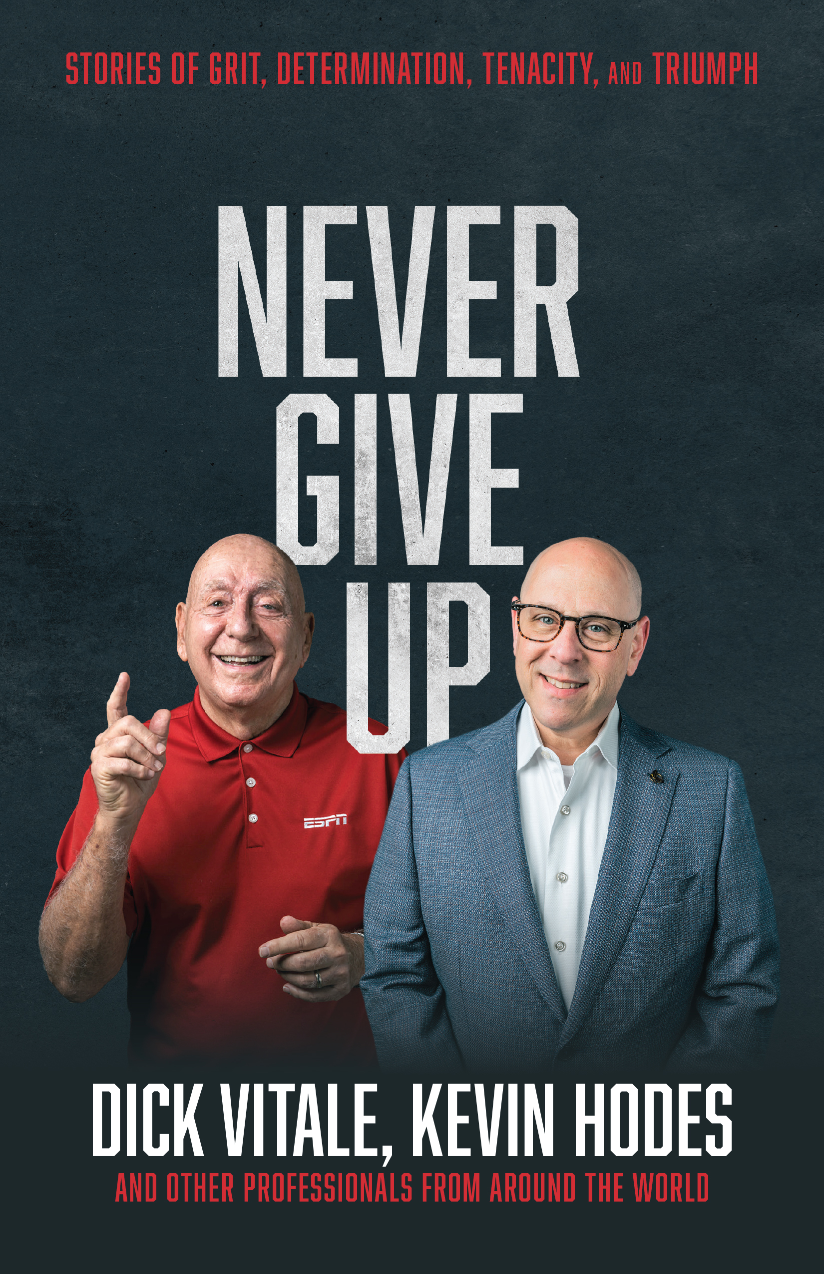 Never Give Up book cover